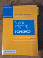 Arbeidswetgeving 2024/2025 Roozendaal 42e druk, Boeken, Ophalen of Verzenden, Wolters Kluwer, Alpha, WO