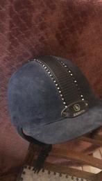 Paardrijcap maat 55 Zenith blauw/zwart, Dieren en Toebehoren, Paardrijkleding, Ophalen, Gebruikt