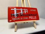 Vintage Emaille Reclamebord Hub. Rouckhout Melle, Antiek en Kunst, Ophalen