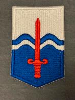 DT-2000 arm embleem natres, Verzenden, Landmacht, Nederland, Embleem of Badge