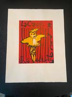 Te koop zeldzame zeefdruk Herman brood, Antiek en Kunst, Kunst | Litho's en Zeefdrukken, Ophalen of Verzenden