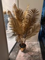 Gouden plant met gouden vaas, Huis en Inrichting, Ophalen, Zo goed als nieuw