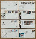 Nederland FDC 8 stuks samen voor 0,80 cent, Ophalen of Verzenden, Onbeschreven, Nederland