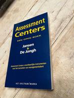 Assessment centers een open boek, Ophalen of Verzenden, Alpha, Zo goed als nieuw, HBO