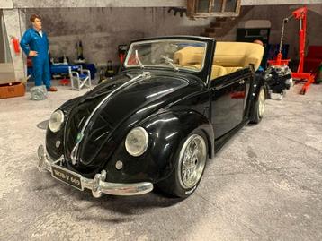 1:18 burago VW Kever custom vaste wielen zonder doos beschikbaar voor biedingen