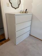 IKEA Malm ladekast wit - nette staat, Ophalen, Overige materialen, 50 tot 100 cm, Zo goed als nieuw