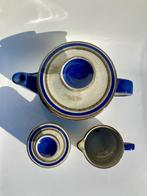 Ceramano West Germany vintage keramiek theepot roomstel, N, N, Ophalen of Verzenden, Zo goed als nieuw
