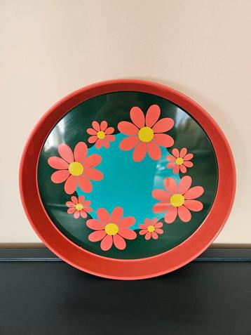 Vintage Worcester Ware dienblad – bloemenpatroon (Engeland) beschikbaar voor biedingen