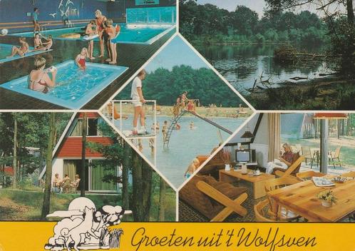 MIERLO Vakantiepark 't Wolfsven Groeten, Verzamelen, Ansichtkaarten | Nederland, Gelopen, Noord-Brabant, 1980 tot heden, Verzenden