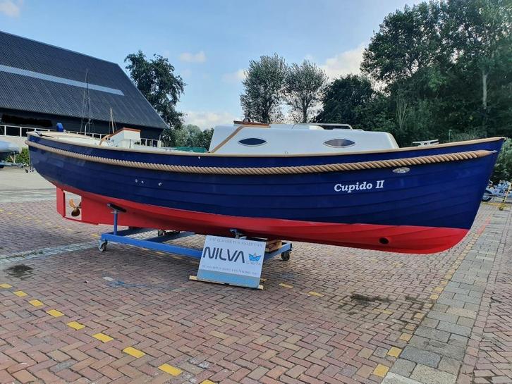 Nilva 25 polyester casco's Dé betaalbare kajuitsloep., Watersport en Boten, Sloepen, Nieuw, 10 tot 30 pk, 6 meter of meer, Binnenboordmotor