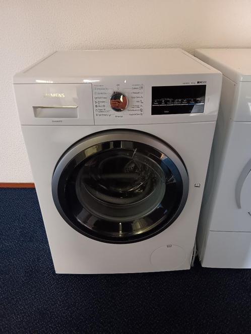 Set van Siemens, IQ 500 wasmachine en IQ 300 droger, Witgoed en Apparatuur, Wasmachines, Zo goed als nieuw, Voorlader, 6 tot 8 kg