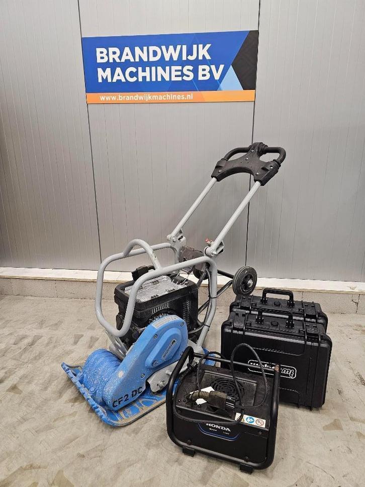Trilplaat Weber Wacker CF2 DC DEMO Honda accu, Doe-het-zelf en Verbouw, Gereedschap | Overige machines, Zo goed als nieuw, Ophalen