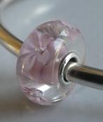 Trollbeads ROZE BLOEMEN UNIEKJE  **LIMITED**, Gebruikt, -, -, Trollbeads