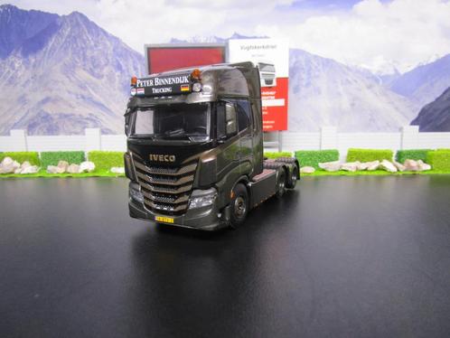 Wsi 01-4174 Iveco S-Way AS High 6x2 , Pieter Binnendijk, Hobby en Vrije tijd, Modelauto's | 1:50, Nieuw, Bus of Vrachtwagen, Wsi