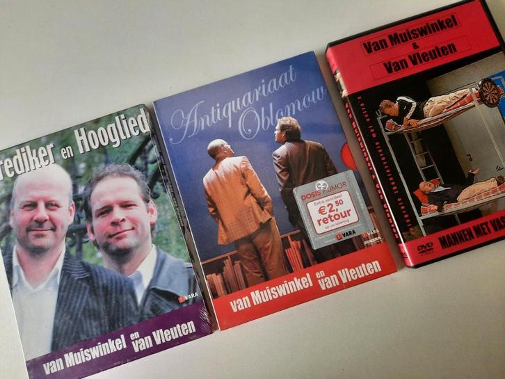 Van Muiswinkel & Van Vleuten DVD Boxset, Cd's en Dvd's, Dvd's | Komedie, Nieuw in verpakking, Overige genres, Alle leeftijden