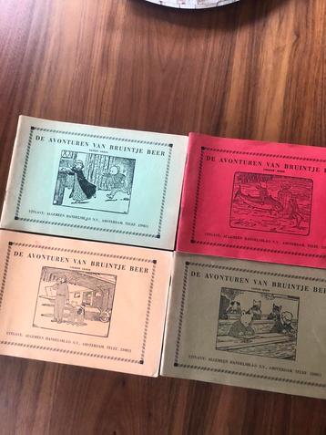 11x Vintage stripboekjes  ‘de avonturen van Bruintje Beer’ beschikbaar voor biedingen