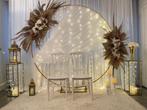 Backdroop voor wedding en verloving te huur., Ophalen of Verzenden, Zo goed als nieuw