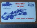 Sticker - VIT racing team - driver Henny Vollenberg, Verzenden, Zo goed als nieuw, Auto of Motor