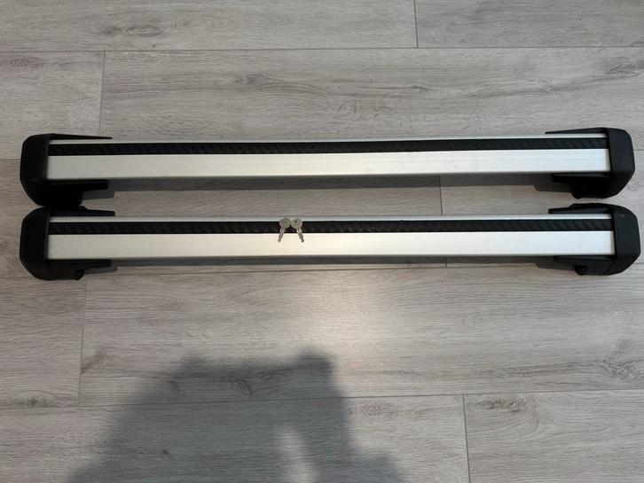 Originele Volvo V90 II dakdragers Lastdragers 2019 - 2026, Auto diversen, Dakdragers, Zo goed als nieuw, Ophalen of Verzenden