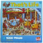 Puzzel 1000 stukjes That's Life, Ophalen of Verzenden, 500 t/m 1500 stukjes, Zo goed als nieuw, Legpuzzel