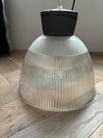 2 industriele hanglampen met stekker, Huis en Inrichting, Lampen | Hanglampen, Ophalen, Zo goed als nieuw, Minder dan 50 cm