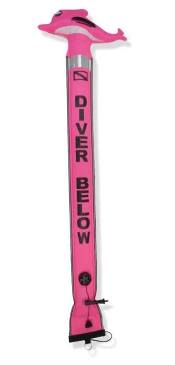 Diver below roze + spoel beschikbaar voor biedingen
