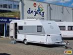 Knaus Sport 540 FDK Stapelbed Luifel, Caravans en Kamperen, Caravans, Treinzit, Dwarsbed, 6 tot 7 meter, Bedrijf