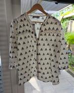 Geisha blouse met een mooi werkje XL, Ophalen of Verzenden, Zo goed als nieuw, Maat 46/48 (XL) of groter, Wit