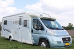 Tec Rotec T 722 G Queensbed Garage zonnepaneel trekhaak airc, Caravans en Kamperen, Campers, Diesel, Bedrijf, 7 tot 8 meter, Tot en met 3