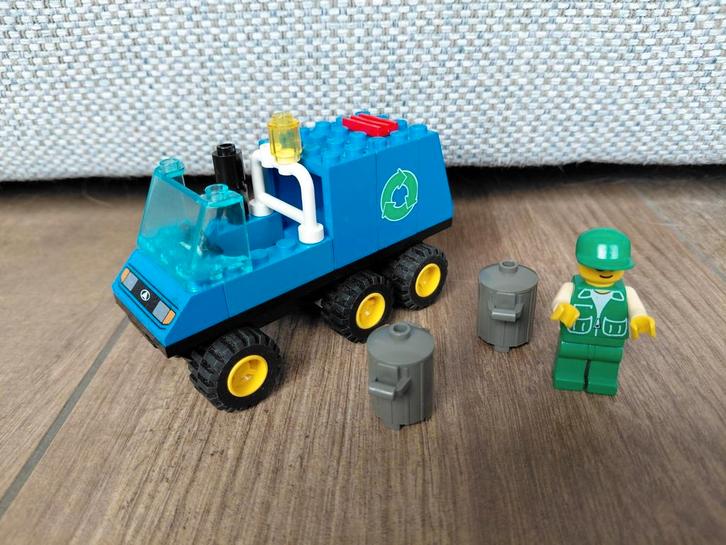 Lego Vuilniswagen - 6564, Kinderen en Baby's, Speelgoed | Duplo en Lego, Gebruikt, Lego, Complete set, Ophalen of Verzenden