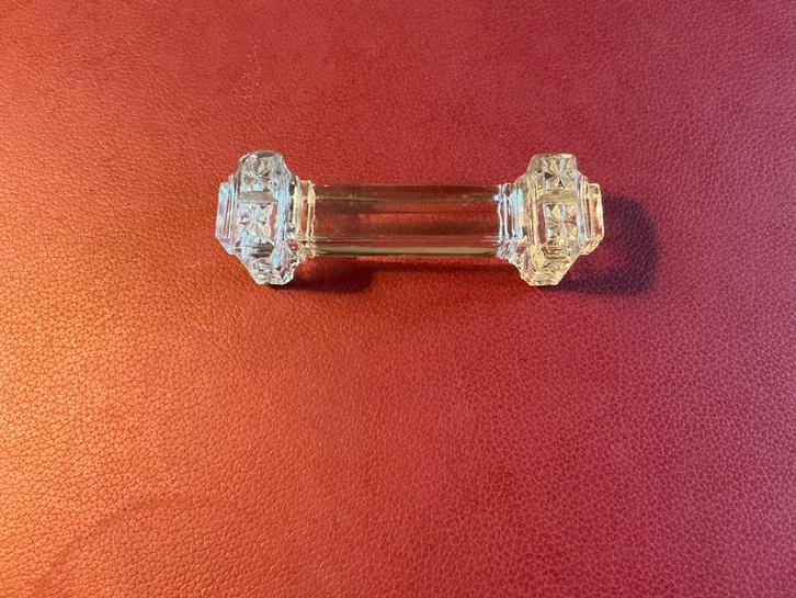 Kristallen messenlegger voor trancheerbestek, Antiek en Kunst, Antiek | Glas en Kristal, Ophalen of Verzenden