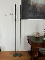 Hoffz vloerkandelaars kandelaar candleholder sober stoer, Ophalen, Zo goed als nieuw, Hout