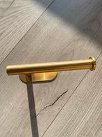 Gouden WC rol houder, Ophalen, Zo goed als nieuw, Geel, Overige typen