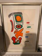 Corneille Litho - Ontwerp voor Philips '96 Ingelijst, Ophalen of Verzenden