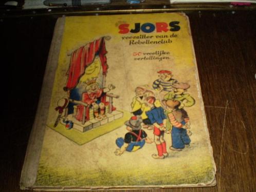 Oud stripboek: Sjors, voorzitter van de Rebellenclub., Antiek en Kunst, Antiek | Boeken en Bijbels, Ophalen of Verzenden