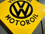 Victorol Motoroil Volkswagen emaille reclamebord, Verzamelen, Overige typen, Ophalen of Verzenden, Zo goed als nieuw, Nvt