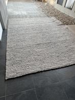 Wol geknoopt Perletta vloerkleed zand - grijs, Huis en Inrichting, Niet ingevuld, 200 cm of meer, Grijs, Rechthoekig