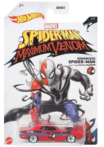 Hot Wheels Spider-Man Maximum Venom '70 Dodge Hemi Challenge