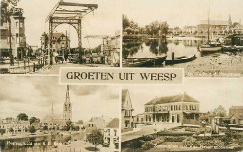(300-297-003) Weesp Groeten uit, Verzamelen, Ansichtkaarten | Nederland, Noord-Holland, Verzenden