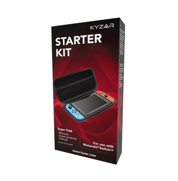 Kyzar Nintendo Switch Starter Kit (Tas) *Nieuw*, Spelcomputers en Games, Spelcomputers | Nintendo Switch, Nieuw, Switch Original