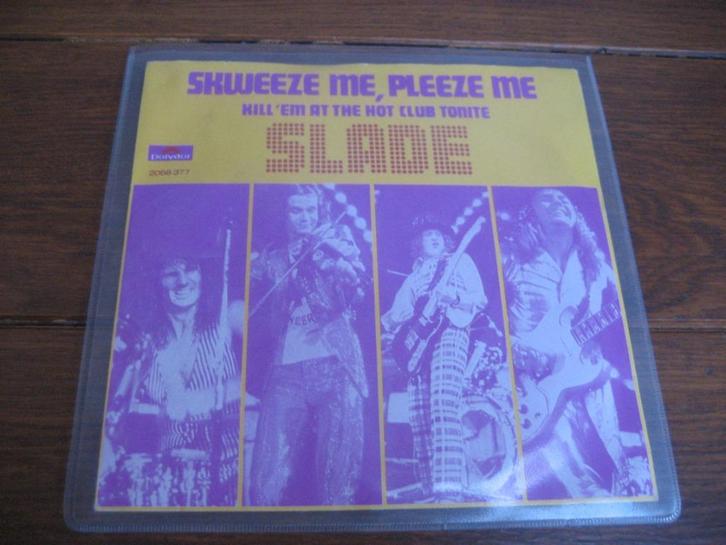 Slade singles, Cd's en Dvd's, Vinyl Singles, Gebruikt, Single, Rock en Metal, 7 inch, Ophalen of Verzenden