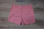 Socapri korte broek 42 rood wit nieuw, Kleding | Dames, Broeken en Pantalons, Kort, Maat 42/44 (L), Nieuw, Ophalen of Verzenden