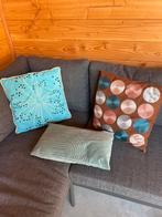 Decoratieve kussenset voor op de bank, Ophalen of Verzenden, Zo goed als nieuw, Overige kleuren, Vierkant