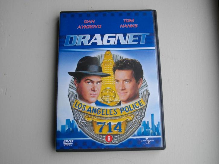 Dragnet (1987, Dan Aykroyd, Tom Hanks) DVD, Cd's en Dvd's, Dvd's | Komedie, Zo goed als nieuw, Actiekomedie, Vanaf 6 jaar, Ophalen of Verzenden