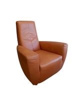 Longa leren fauteuil van Gerard van den Berg, Huis en Inrichting, Fauteuils, Gebruikt, Ophalen of Verzenden, 75 tot 100 cm, Modern