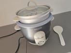 Crockpot Rijstkoker met Groentestomer – Zo goed als nieuw, Ophalen of Verzenden, Zo goed als nieuw