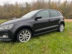 Volkswagen Polo 1.4 TDI 66KW BMT DSG 2015 Zwart, Auto's, Volkswagen, 580 kg, Zwart, Diesel, 3 cilinders