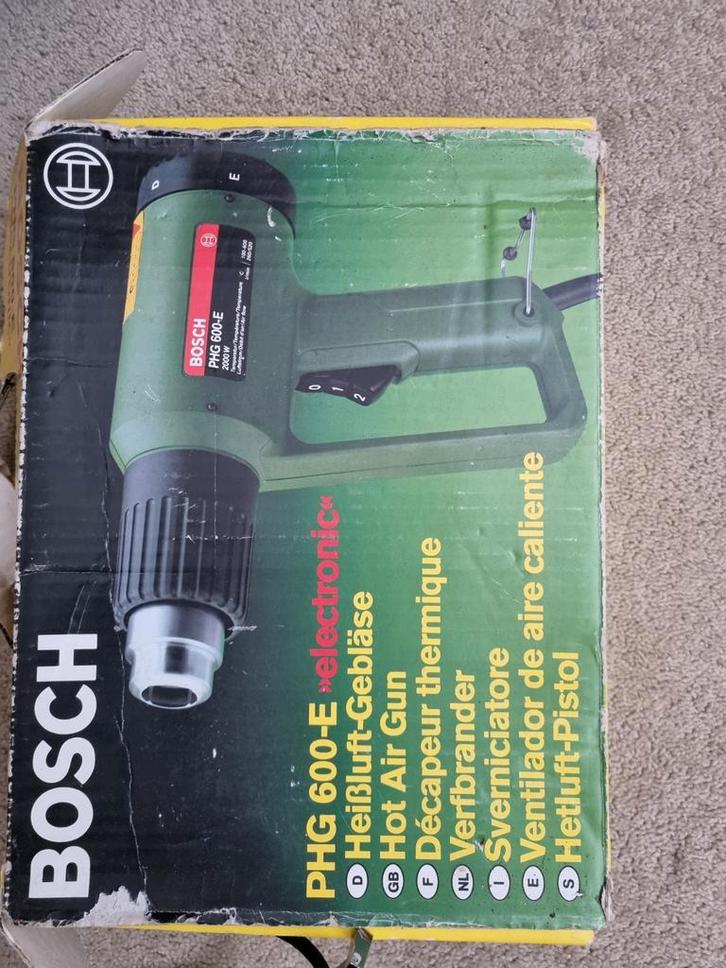 Bosch Verfbrander PHG 600-E, Doe-het-zelf en Verbouw, Gereedschap | Overige machines, Ophalen
