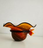 Grote vintage Murano glas hoed / vaas., Antiek en Kunst, Antiek | Glas en Kristal, Ophalen of Verzenden
