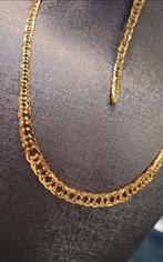 Prachtige gouden ketting met armband set 14k 585, Ophalen of Verzenden, Nieuw, Goud, Goud